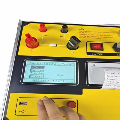 200A Loop Resistance Measuring Instrument, Touch Screen Micro Ohm Tester